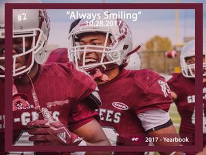 Image post by @geegeesfootball on Instagram
