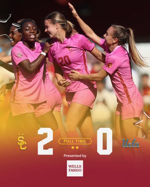 Image post by @USC_WSoccer on Twitter