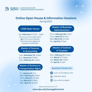 Image post by @sjsubusiness on Instagram