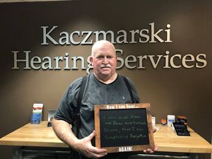 Image post by @KaczmarskiHearing on Facebook