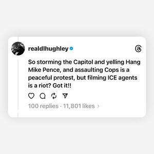 Image post by @realdlhughley on Instagram