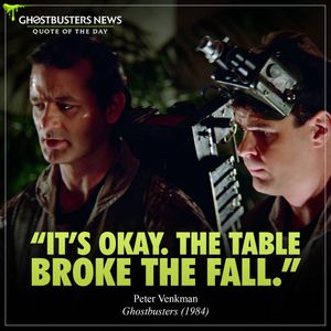 Image post by @ghostbustersnews on Instagram