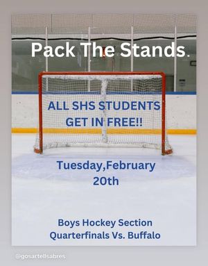 Image post by @SabreBoysHockey on Facebook