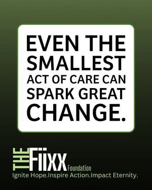 Image post by @FiiXXFoundation on Facebook