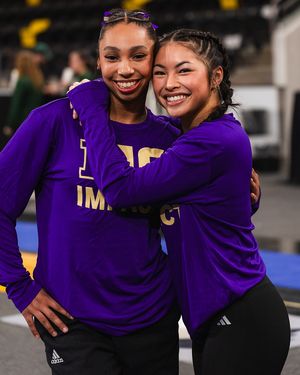 Image post by @uwgymnastics on Instagram