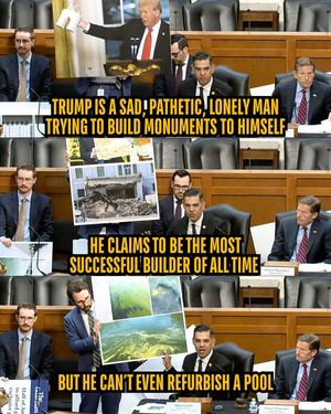 Image post by @oversightdems on Facebook