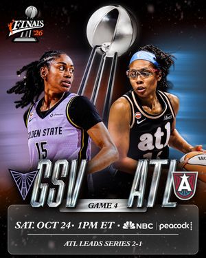 Image post by @WNBA on Twitter/X