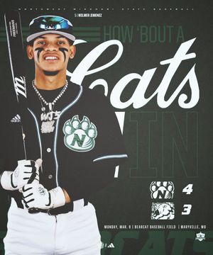 Image post by @NWBearcatBSB on Twitter