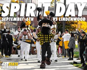 Image post by @appstatecheerleading on Instagram