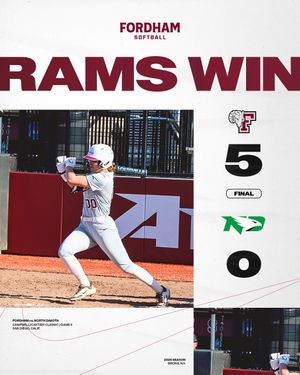 Image post by @fordham_softball on Instagram