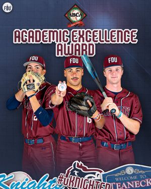 Image post by @FDUKnightsBase on Twitter