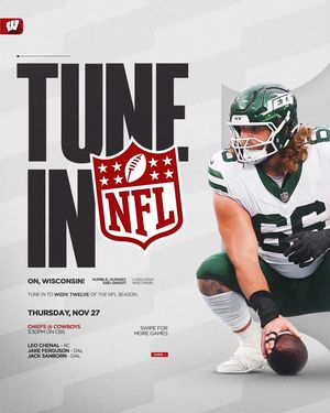 Image post by @badgerfootball on Instagram