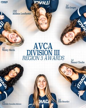 Image post by @ithacavolleyball on Instagram