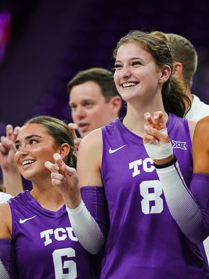 Image post by @tcuvolleyball on Instagram
