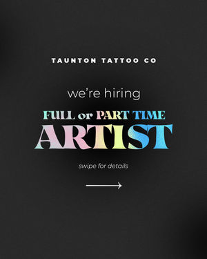 Image post by @tauntontattooco on Instagram