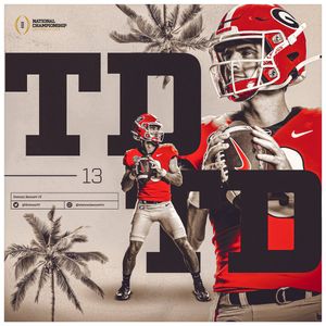 Image post by @GeorgiaFootball on Twitter