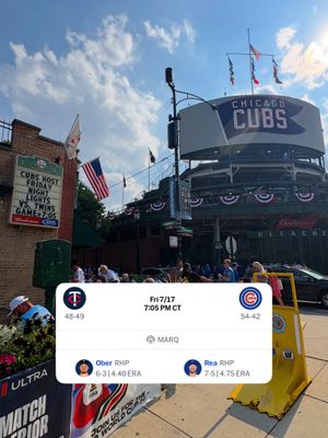 Image post by @murphysbleachers on Instagram
