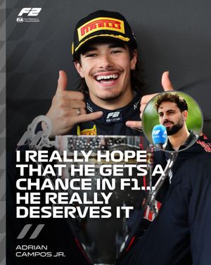 Image post by @formula2 on Instagram