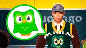 Video post by @duolingo on YouTube