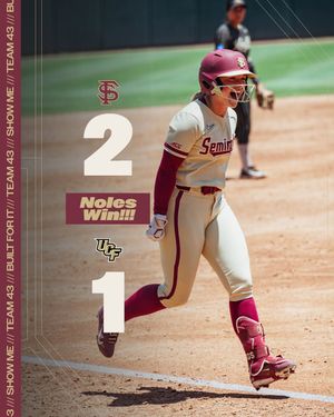 Image post by @fsusoftball on Instagram