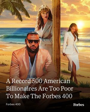Image post by @forbes on Instagram