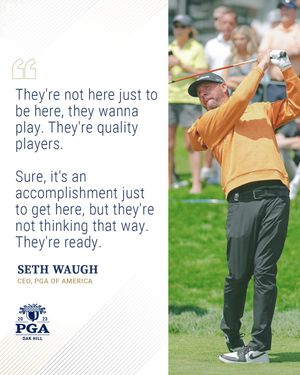 Image post by @PGA on Twitter/X