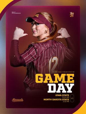 Image post by @gophersoftball on Instagram