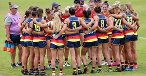 Image post by @CrowsAFLW on Twitter/X
