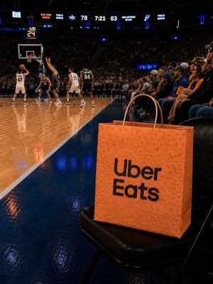 Image post by @ubereats on Instagram