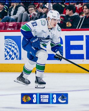 Image post by @Canucks on Twitter