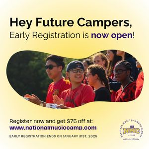 Image post by @nationalmusiccamp on Instagram