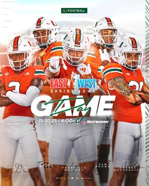 Image post by @canesfootball on Instagram