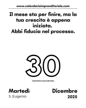 Image post by @calendarioimprenditoriale on Instagram