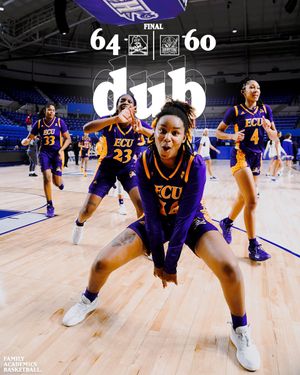 Image post by @ECUWBB on Twitter