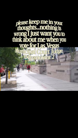 Video post by @Allycia Murphy for Las Vegas Municipal Court, Department 2 on Facebook