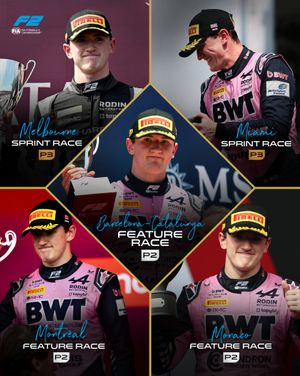 Image post by @formula2 on Instagram