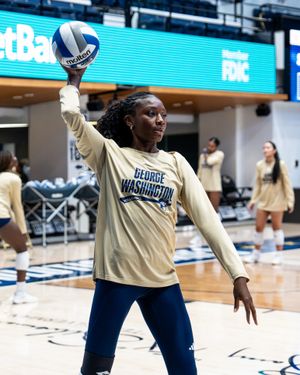Image post by @gw_volleyball on Instagram