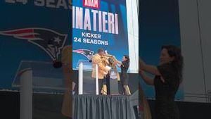 Video post by @patriots on YouTube