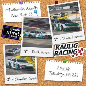 Image post by @KauligRacing on Twitter