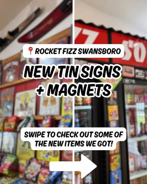 Image post by @rocketfizzswansboro on Instagram