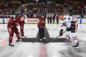 Image post by @ArizonaCoyotes on Twitter