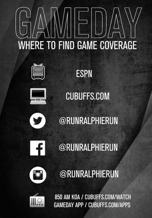 Image post by @cubuffsfootball on Facebook