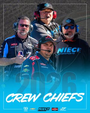 Image post by @NieceMotorsport on Twitter