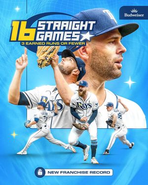 Image post by @raysbaseball on Instagram