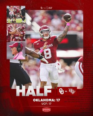 Image post by @ou_football on Instagram