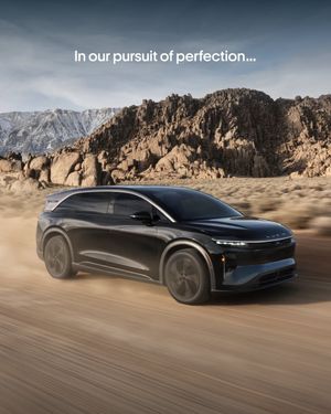 Image post by @lucidmotors on Instagram
