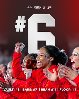 Image post by @ugagymnastics on Instagram