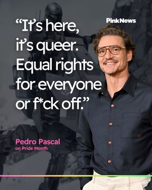 Image post by @pinknews on Instagram