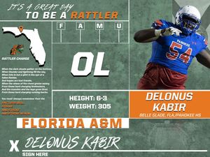 Image post by @famuathletics on Instagram