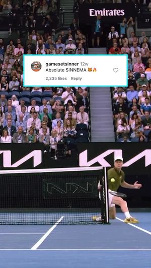 Video post by @ausopen on TikTok